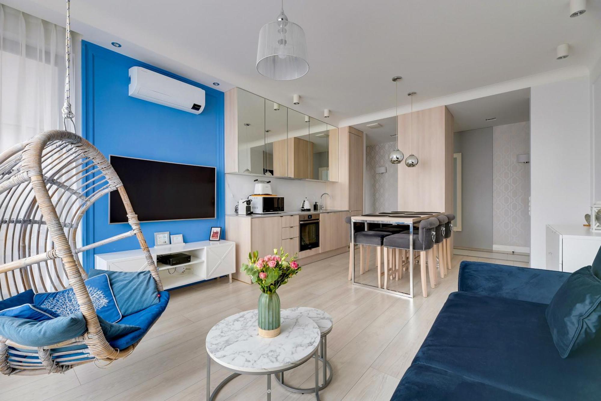 Blue Mandarin Riverside Gdańsk Chambre photo