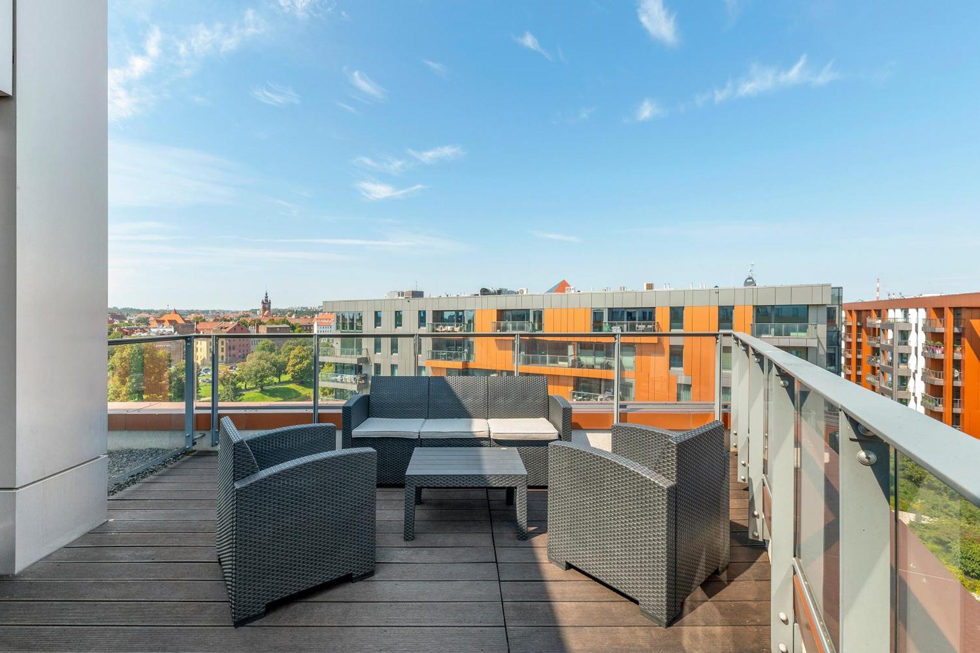Blue Mandarin Riverside Gdańsk Chambre photo